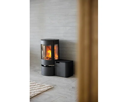 Aduro 9 Kaminofen – Schwarzer Stahl mit Schublade, 8 kW – Bild 9