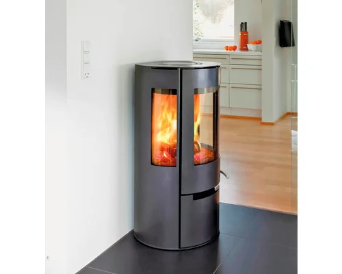 Aduro 9 Kaminofen – Schwarzer Stahl mit Schublade, 8 kW – Bild 6