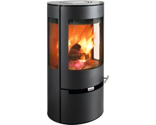 Aduro 9 Kaminofen – Schwarzer Stahl mit Schublade, 8 kW